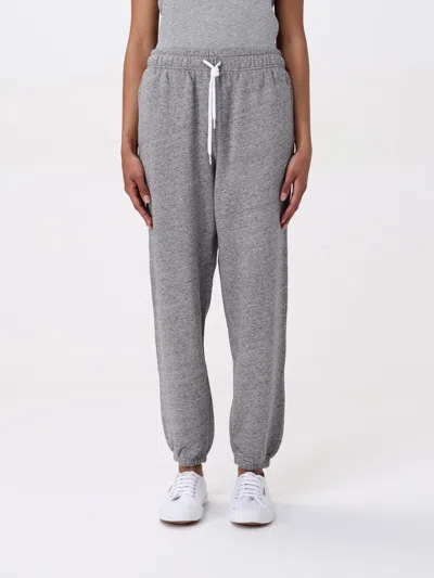 POLO RALPH LAUREN PANTS POLO RALPH LAUREN WOMAN COLOR GREY,G48336020