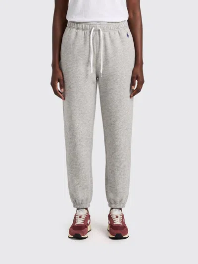 Polo Ralph Lauren Pants Woman  In Gray