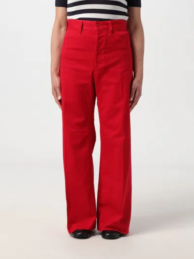 Polo Ralph Lauren Pants  Woman Color Red