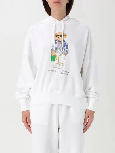 POLO RALPH LAUREN PANTS POLO RALPH LAUREN WOMAN COLOR WHITE,G48336001