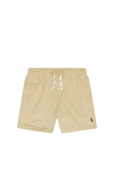 Polo Ralph Lauren Parachute Twill Cambridge Short In Brown