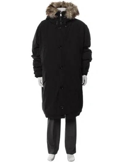 Pre-owned Polo Ralph Lauren Parka In Black