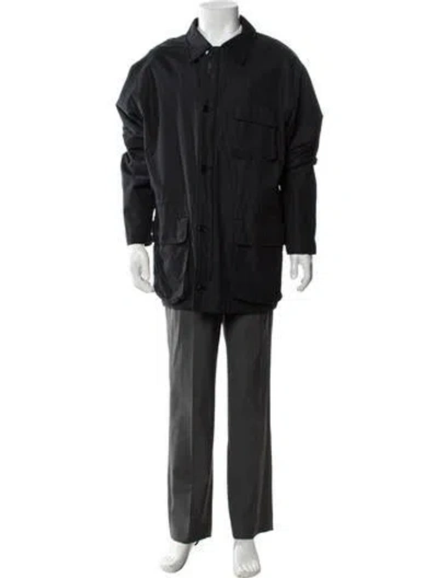 Pre-owned Polo Ralph Lauren Parka In Blue