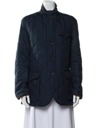 Pre-owned Polo Ralph Lauren Parka In Blue