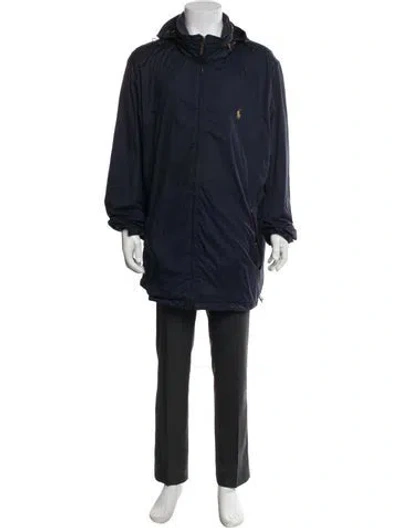 Pre-owned Polo Ralph Lauren Parka In Blue