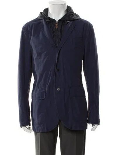 Pre-owned Polo Ralph Lauren Parka In Blue
