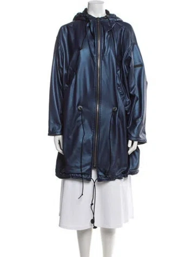 Pre-owned Polo Ralph Lauren Parka In Blue