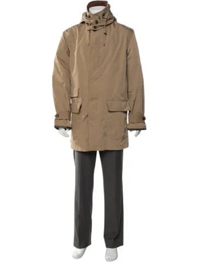 Pre-owned Polo Ralph Lauren Parka In Brown