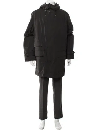 Pre-owned Polo Ralph Lauren Parka In Gray
