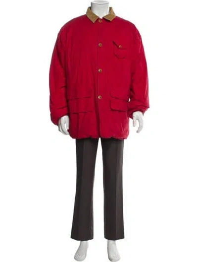 Pre-owned Polo Ralph Lauren Parka In Red