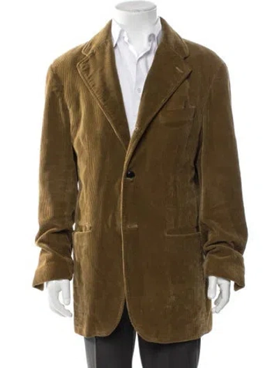 Pre-owned Polo Ralph Lauren Parka In Yellow