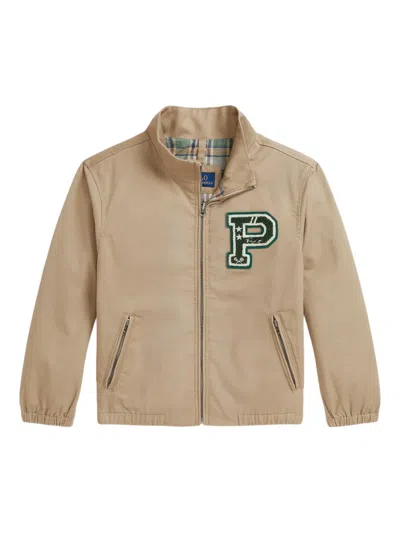 POLO RALPH LAUREN PATCH-EMBROIDERED WINDBREAKER