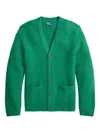 Polo Ralph Lauren Patch Pocket Cardigan In Green