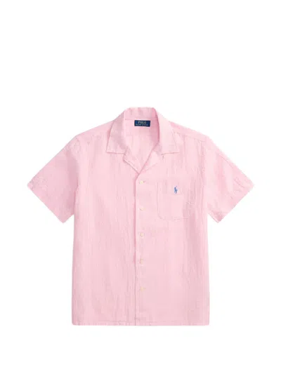 Polo Ralph Lauren Patch-pocket Shirt In Pink