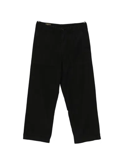 Polo Ralph Lauren Patch-pocket Trousers In Black