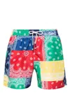 Polo Ralph Lauren Bandana-print Drawstring Swim Shorts