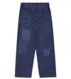 Polo Ralph Lauren Patchwork Jeans In Zaniah Wash