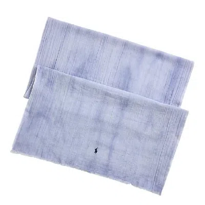 Polo Ralph Lauren Patchwork Linen Polo Scarf In Pink