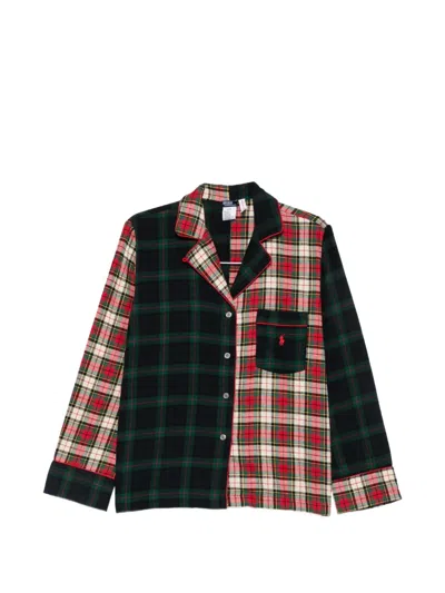 Polo Ralph Lauren Patchwork Plaid Pajamas In Multi
