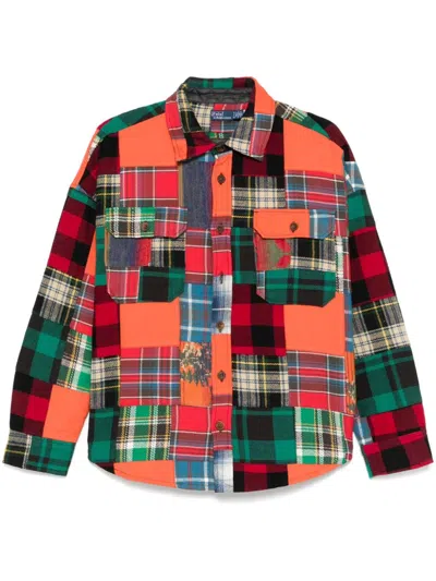 POLO RALPH LAUREN PATCHWORK SHIRT