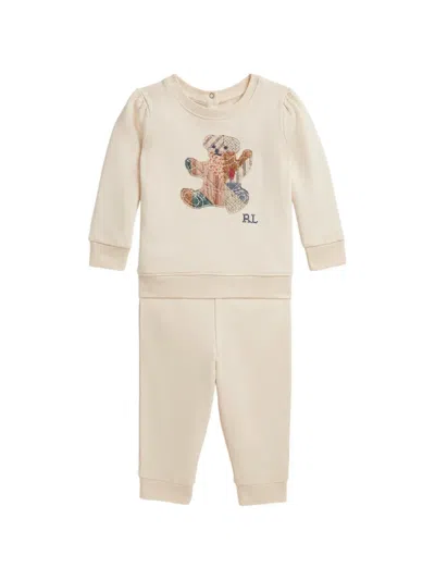 Polo Ralph Lauren Babies' Patchwork Tracksuit In Multi