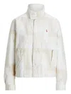 Polo Ralph Lauren Patchwork Windbreaker White Multi