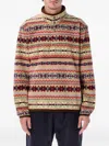 Polo Ralph Lauren Multicolor Recycled Material Sweatshirt In Brown