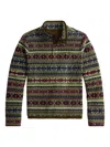 Polo Ralph Lauren Fair Isle-inspired Fleece Pullover In Multi