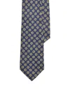 Polo Ralph Lauren Patterned Silk Tie In Gray