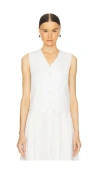 Polo Ralph Lauren Linen Vest In White