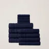 Polo Ralph Lauren Payton 12-piece Towel Set In Nautical Navy