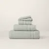 Polo Ralph Lauren Payton Bath Towels & Mat In Willow Green