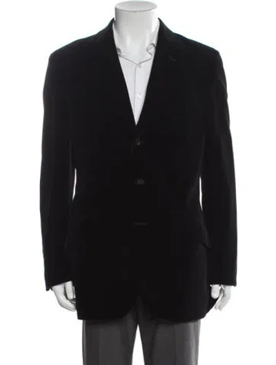 Pre-owned Polo Ralph Lauren Peacoat In Black