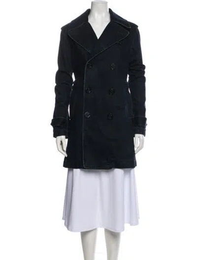 Pre-owned Polo Ralph Lauren Peacoat In Blue