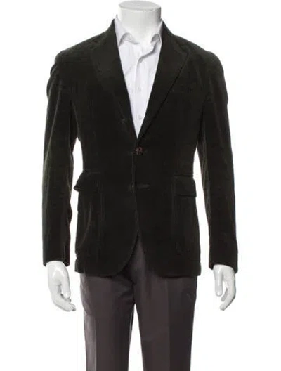 Pre-owned Polo Ralph Lauren Peacoat In Green