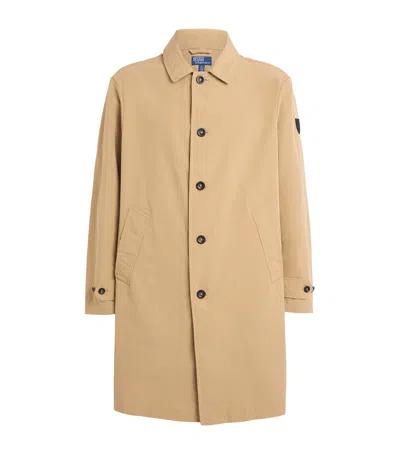 Polo Ralph Lauren Pearson Car Coat In Beige