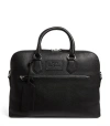 POLO RALPH LAUREN PEBBLED LEATHER BRIEFCASE