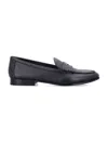 Polo Ralph Lauren Pebbled Leather Penny Loafer In Black