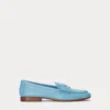 Polo Ralph Lauren Pebbled Leather Penny Loafer In Brown