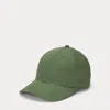 Polo Ralph Lauren Performance Ball Cap In Green