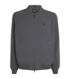 Polo Ralph Lauren Performance Bomber Jacket In Gray