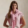 Polo Ralph Lauren Performance Jersey Tee In Garden Pink