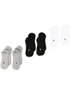 Polo Ralph Lauren Men's 6-pk. Performance No Show Liner Socks In 黑色