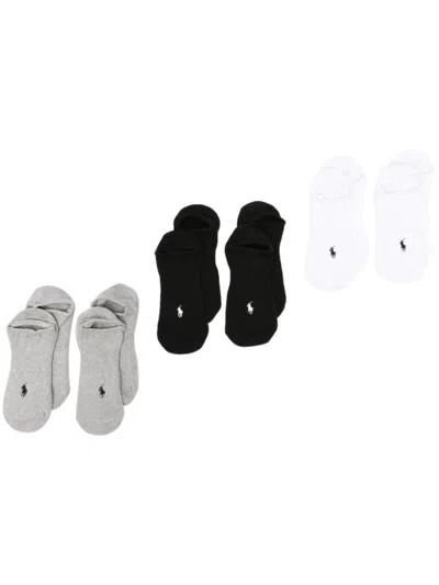 POLO RALPH LAUREN PERFORMANCE NO SHOW SOCKS (PACK OF SIX)