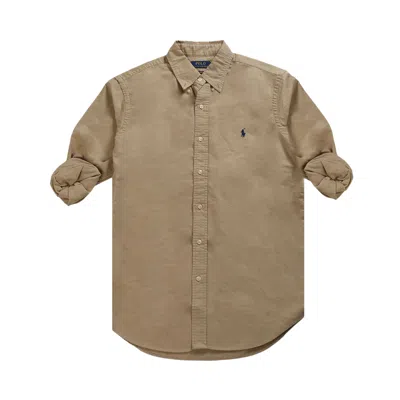 Pre-owned Polo Ralph Lauren Performance Polo Shirt 'surrey Tan' | Men's Size Xl