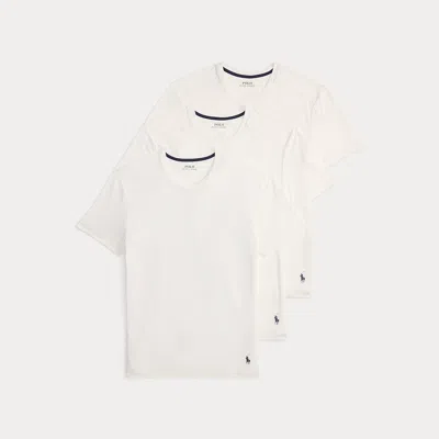 Polo Ralph Lauren Performance Sport Crew Undershirt 3-pack In White