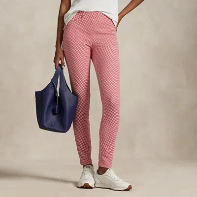 Polo Ralph Lauren Performance Stretch Twill Pant In Red Sky Summer Stars