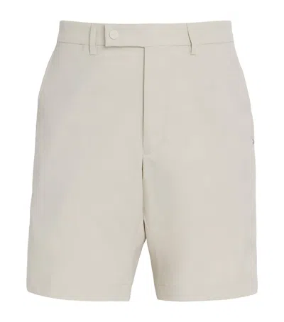 Polo Ralph Lauren Performance Twill Slim Shorts In Beige