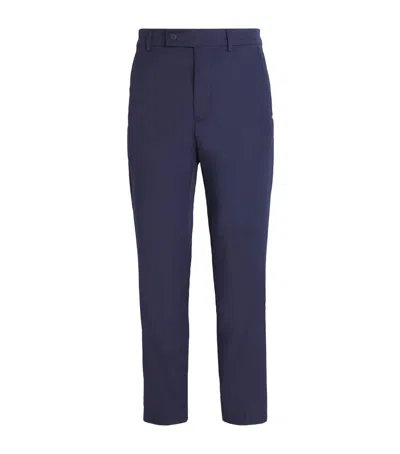 Polo Ralph Lauren Featherweight Twill Performance Trousers In Navy