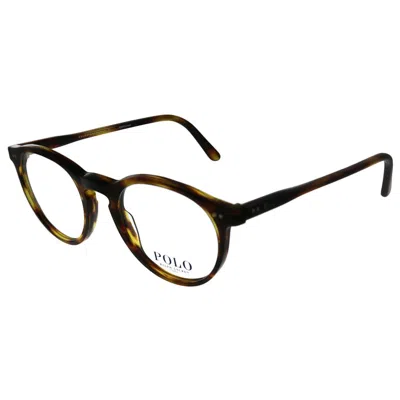 Polo Ralph Lauren Ph 2083 5007 48mm Unisex Round Eyeglasses 48mm In Multi